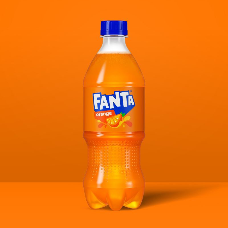 slide 2 of 6, Fanta Orange Soda - 20 fl oz Bottle, 20 fl oz