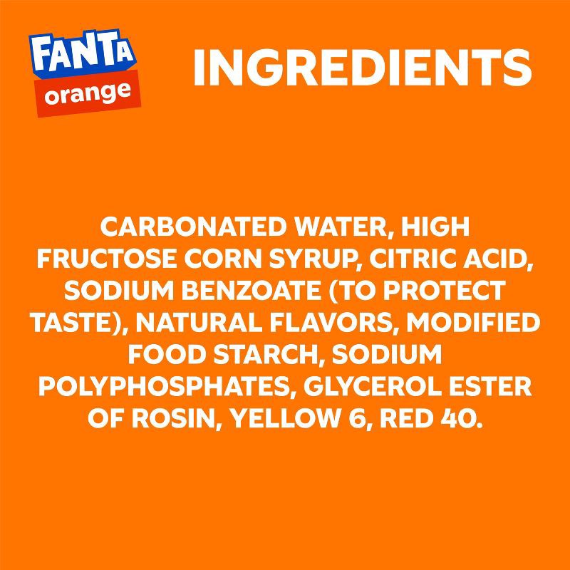 slide 5 of 6, Fanta Orange Soda - 20 fl oz Bottle, 20 fl oz