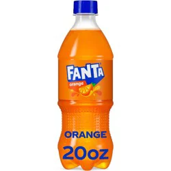 Fanta Orange Soda - 20 fl oz Bottle