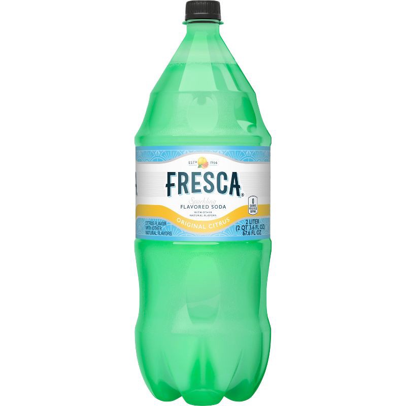 slide 3 of 8, Fresca Citrus Soda - 2 L Bottle, 2 liter