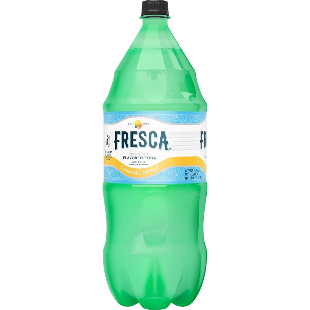 slide 5 of 5, Fresca Citrus - 2 L Bottle, 2 liter