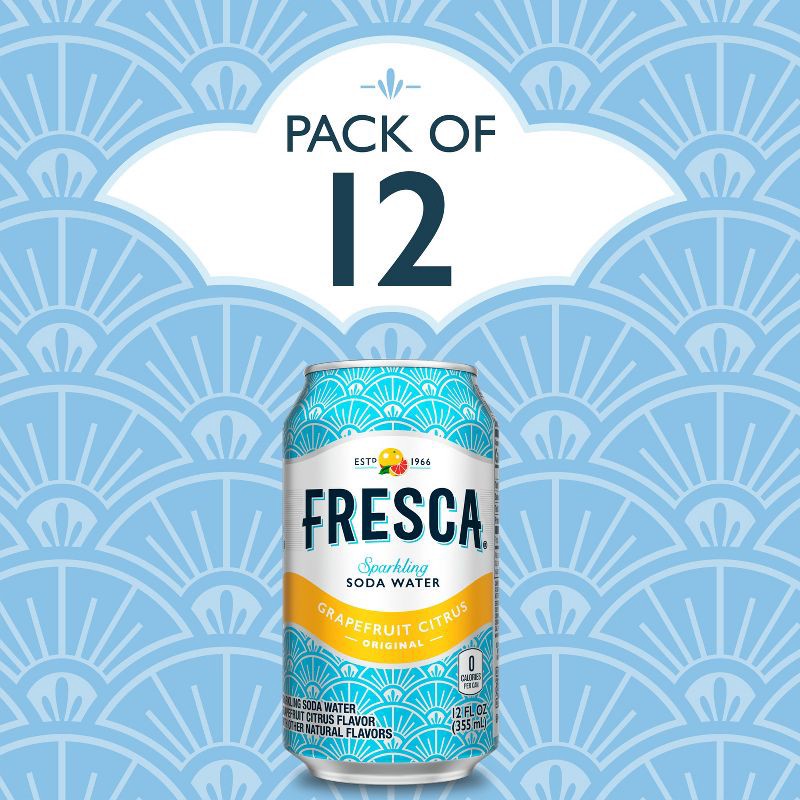 slide 4 of 6, Fresca Original Citrus Soda - 12pk/12 fl oz Cans, 12 ct; 12 fl oz