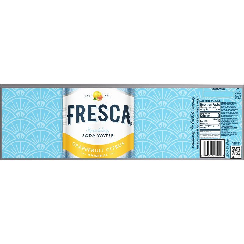slide 5 of 7, Fresca Original Citrus Soda - 12pk/12 fl oz Cans, 12 ct; 12 fl oz