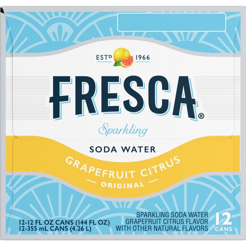slide 6 of 7, Fresca Original Citrus Soda - 12pk/12 fl oz Cans, 12 ct; 12 fl oz
