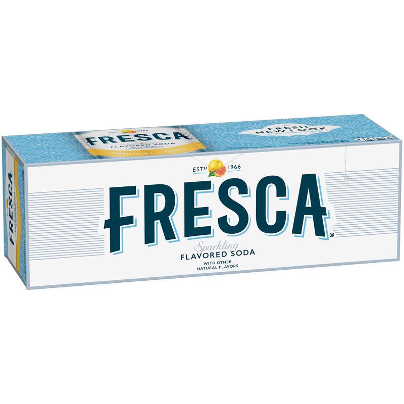 slide 6 of 6, Fresca Original Citrus Soda - 12pk/12 fl oz Cans, 12 ct; 12 fl oz