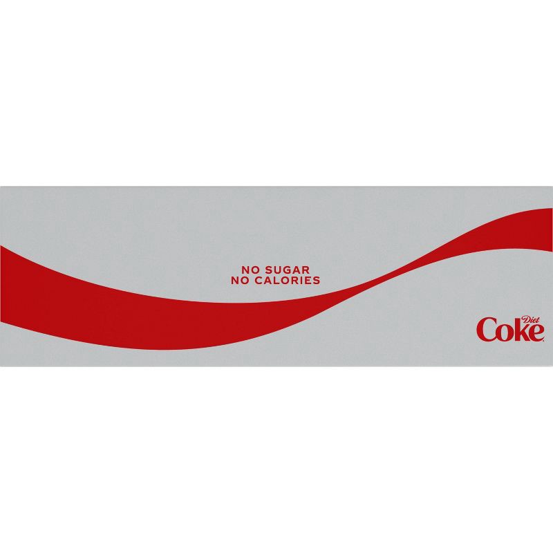 slide 6 of 6, Diet Coke Soda - 12pk/12 fl oz Cans, 12 ct; 12 fl oz