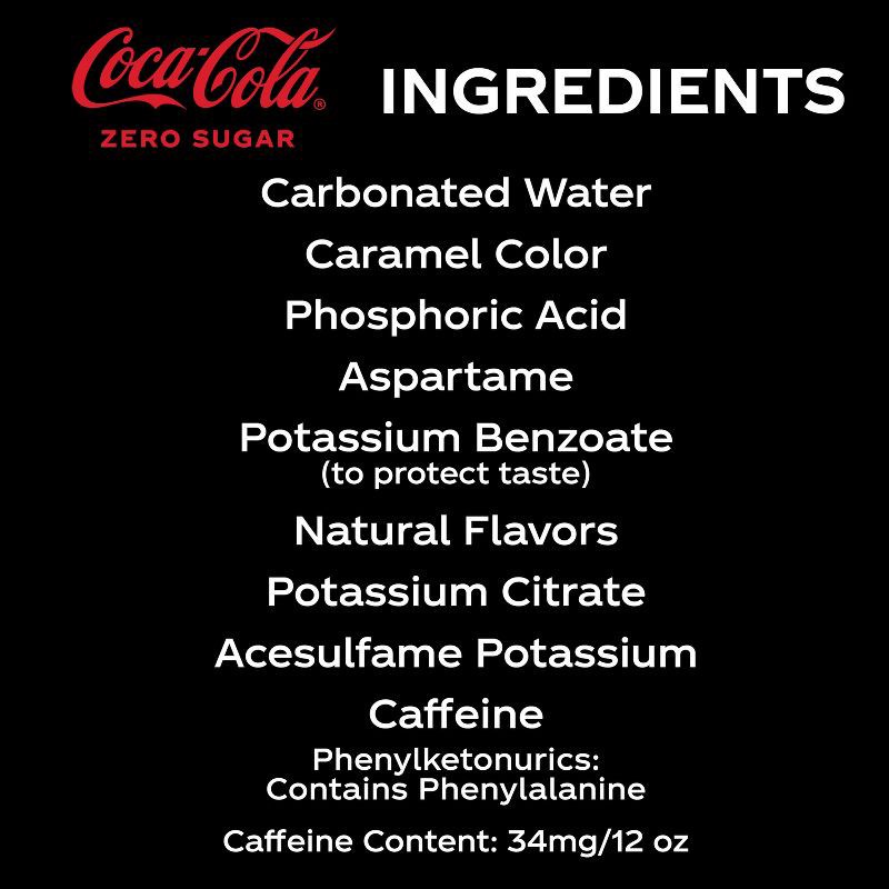 slide 5 of 12, Coca-Cola Zero Sugar Soda - 2 L Bottle, 2 liter