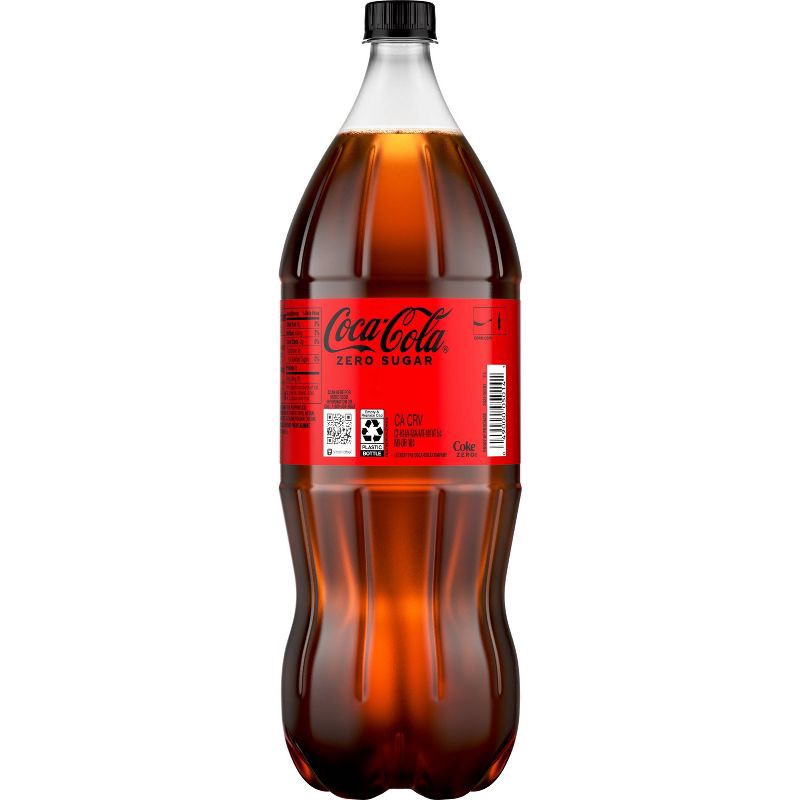 slide 7 of 12, Coca-Cola Zero Sugar Soda - 2 L Bottle, 2 liter