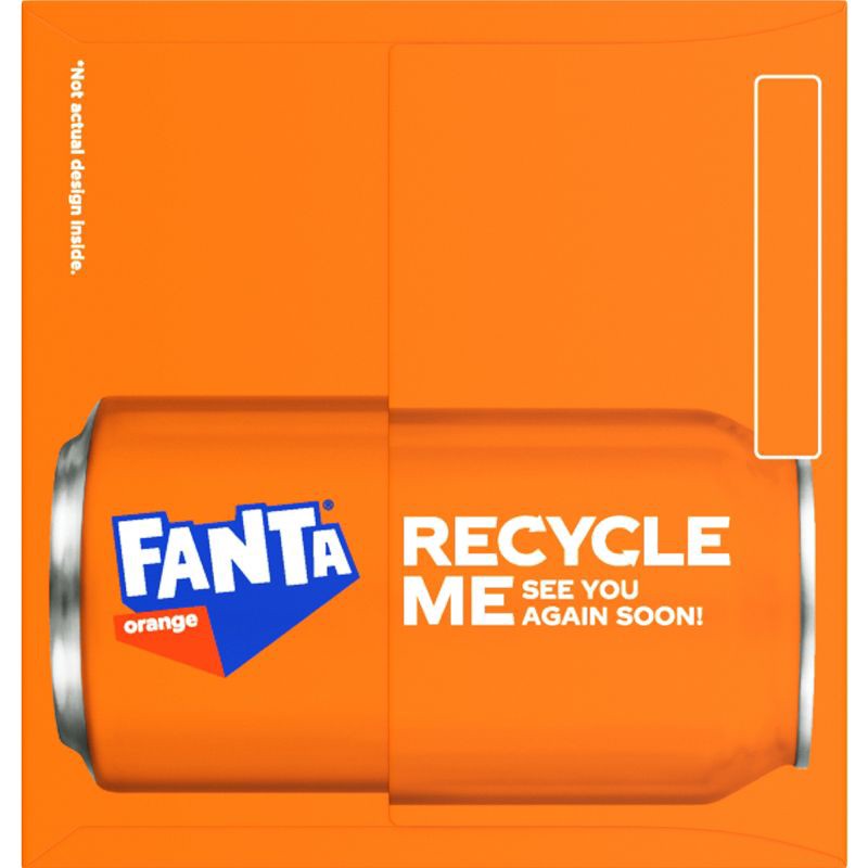 slide 3 of 6, Fanta Orange Soda - 12pk/12 fl oz Cans, 12 ct; 12 fl oz