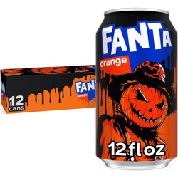 Fanta Orange Soda - 12pk/12 fl oz Cans: Non-Caffeinated