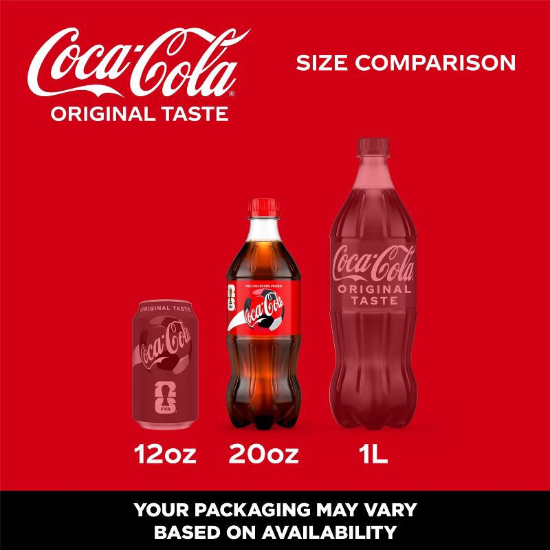 slide 3 of 5, Coca-Cola - 20 fl oz Bottle, 20 fl oz