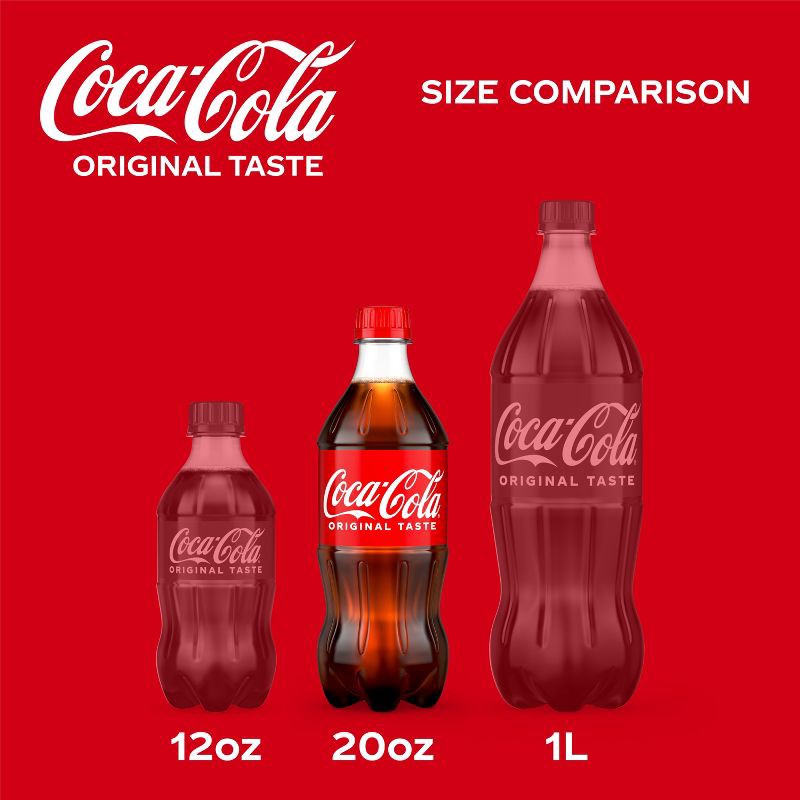 slide 5 of 11, Coca-Cola - 20 fl oz Bottle, 20 fl oz