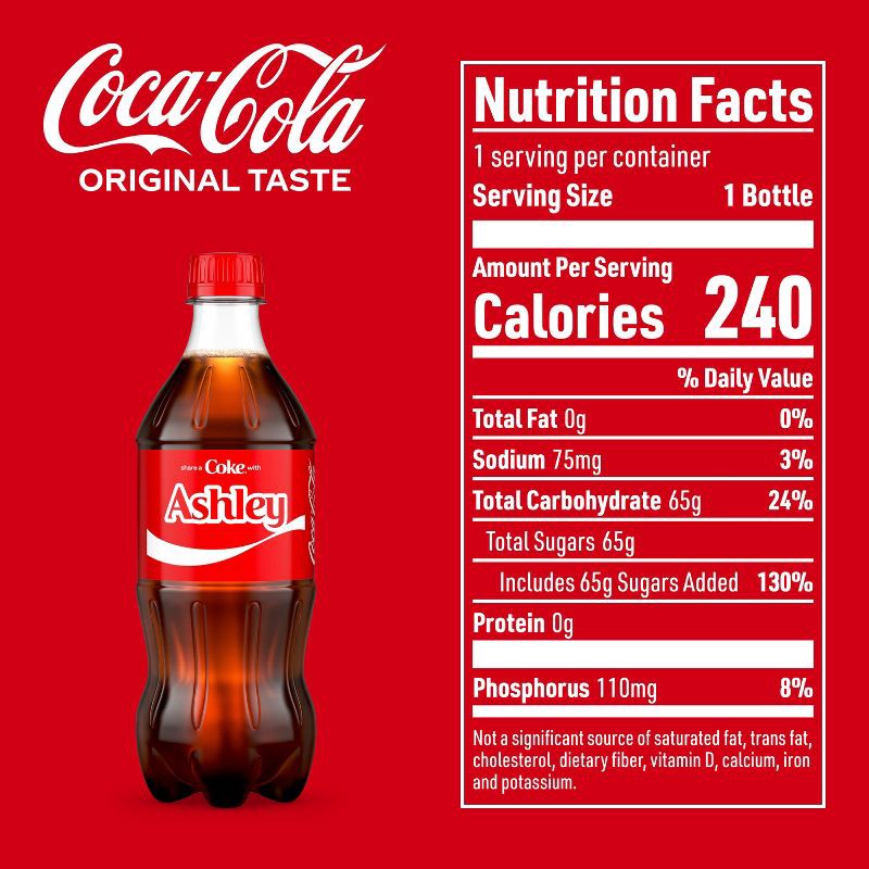 slide 8 of 8, Coca-Cola - 20 fl oz Bottle, 20 fl oz
