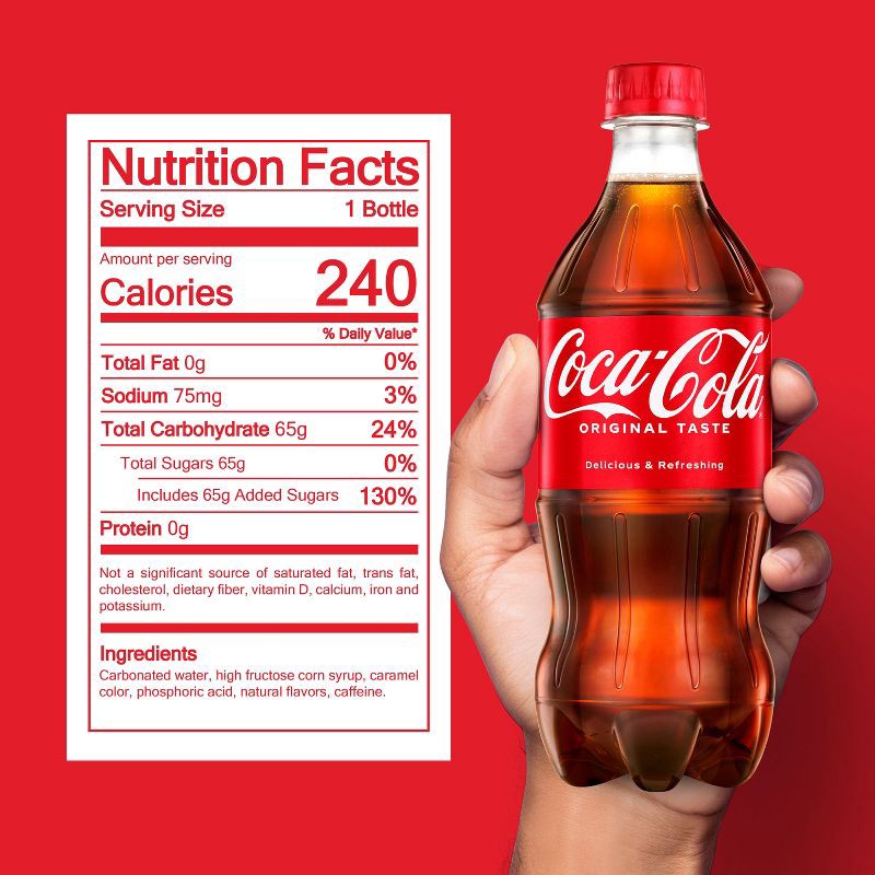slide 9 of 11, Coca-Cola - 20 fl oz Bottle, 20 fl oz