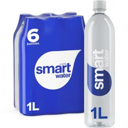 smartwater Bottles - 6pk/33.8 fl oz: Mineral Water