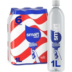 smartwater Bottles - 6pk/33.8 fl oz