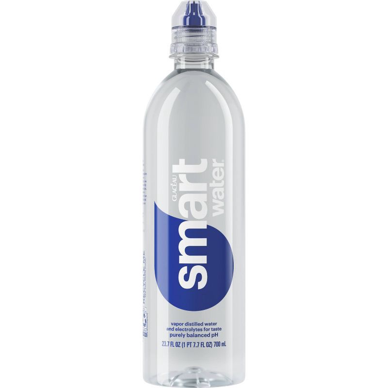 slide 2 of 8, smartwater - 23.7 fl oz Bottle, 23.7 fl oz