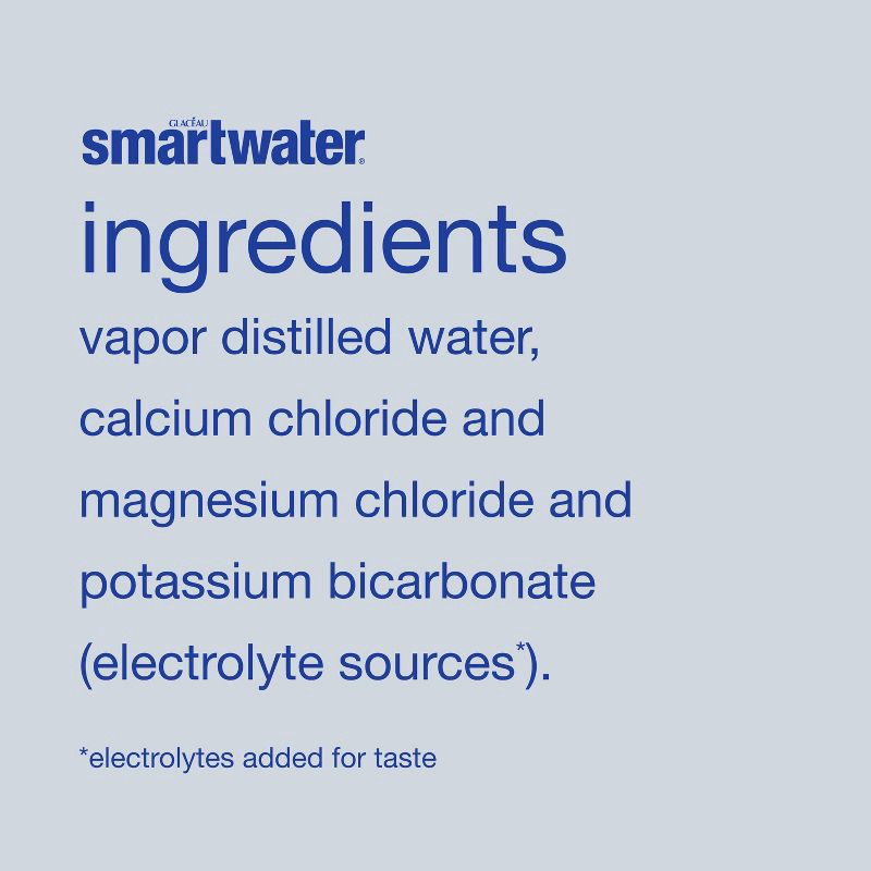 slide 5 of 10, smartwater - 33.8 fl oz Bottle, 33.8 fl oz