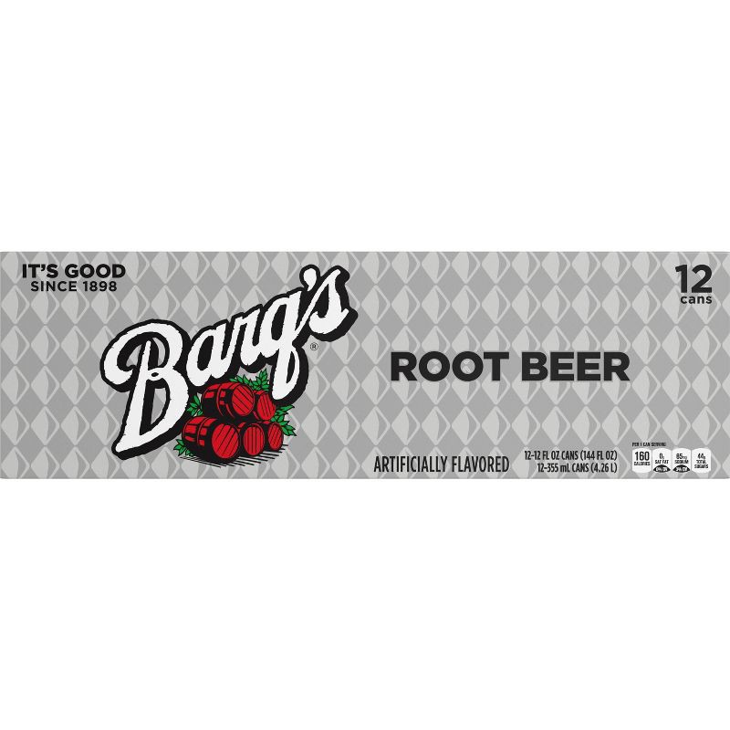 slide 1 of 4, Barq's Root Beer - 12pk/12 fl oz Cans, 12 ct; 12 fl oz
