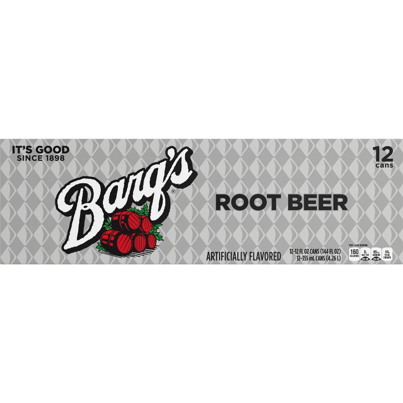 slide 1 of 4, Barq's Root Beer Soda- 12pk/12 fl oz Cans, 12 ct; 12 fl oz