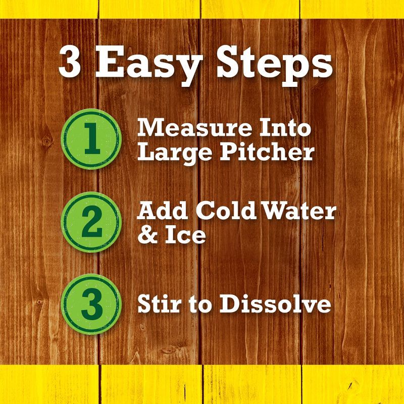 slide 6 of 9, Country Time Lemonade Drink Mix - 19oz Canister, 19 oz