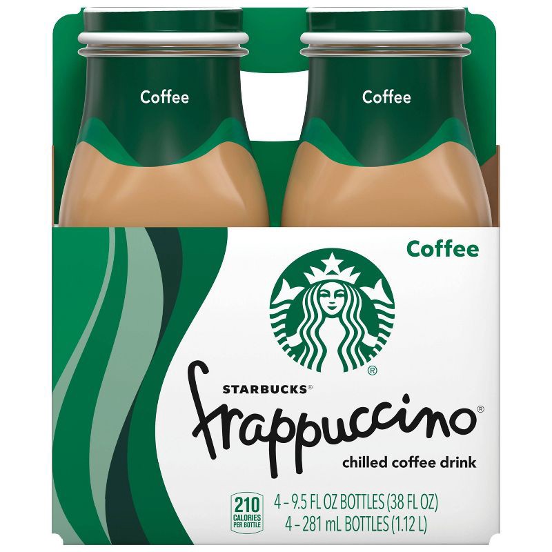 slide 2 of 3, Starbucks RTD Starbucks Frappuccino Coffee Drink - 4pk/9.5 fl oz Glass Bottles, 4 ct; 9.5 fl oz