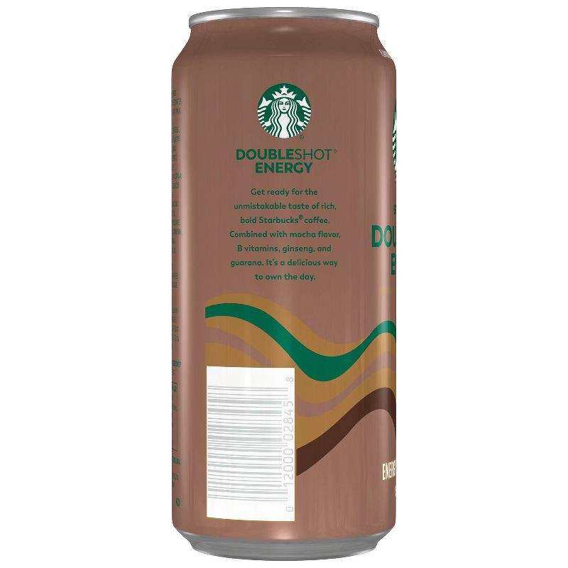 slide 2 of 7, Starbucks RTD Starbucks Doubleshot Energy Mocha Fortified Energy Coffee Drink - 15 fl oz Can, 15 fl oz