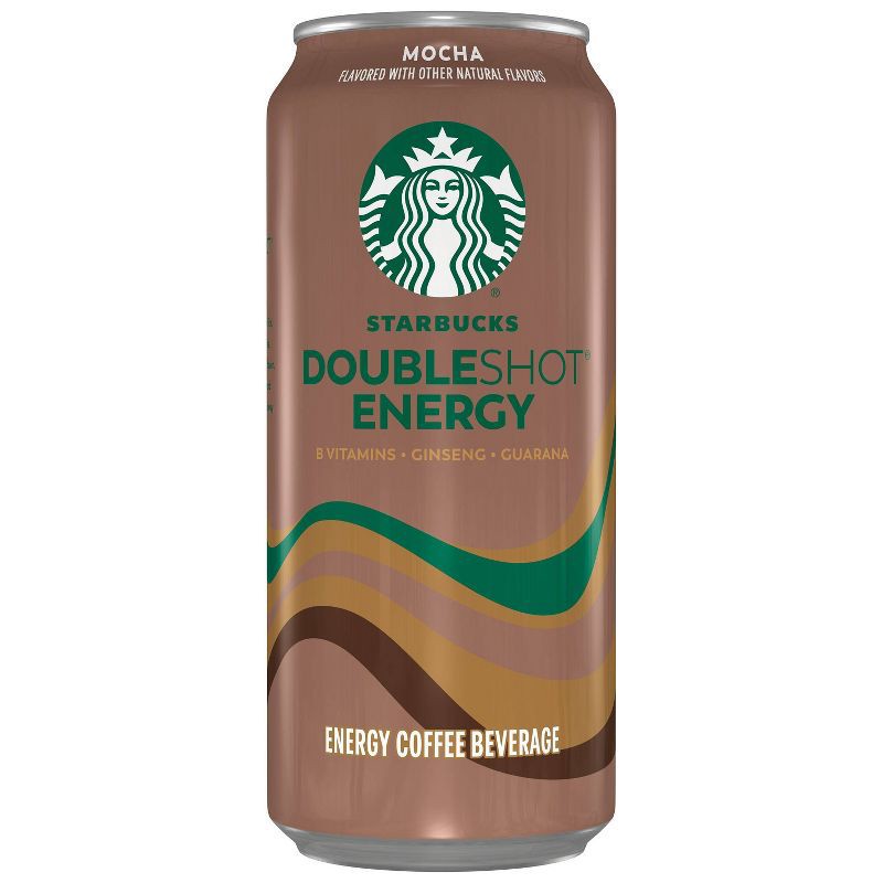 slide 1 of 7, Starbucks RTD Starbucks Doubleshot Energy Mocha Fortified Energy Coffee Drink - 15 fl oz Can, 15 fl oz