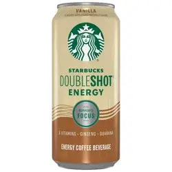 Starbucks RTD Starbucks Doubleshot Energy Vanilla Fortified Energy Coffee Drink - 15 fl oz Can
