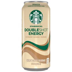 Starbucks RTD Starbucks Doubleshot Energy Vanilla Fortified Energy Coffee Drink - 15 fl oz Can