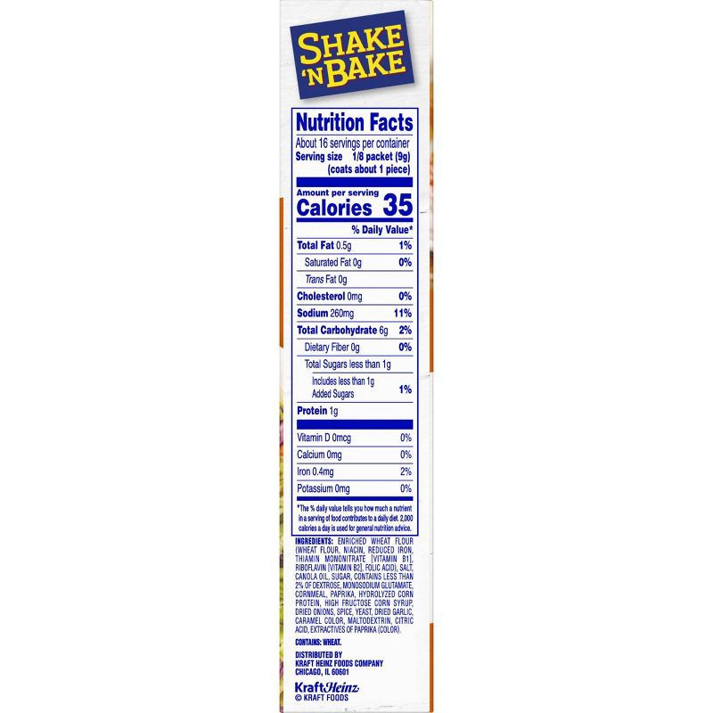 Kraft Shake N' Bake Pork - 5oz : Target