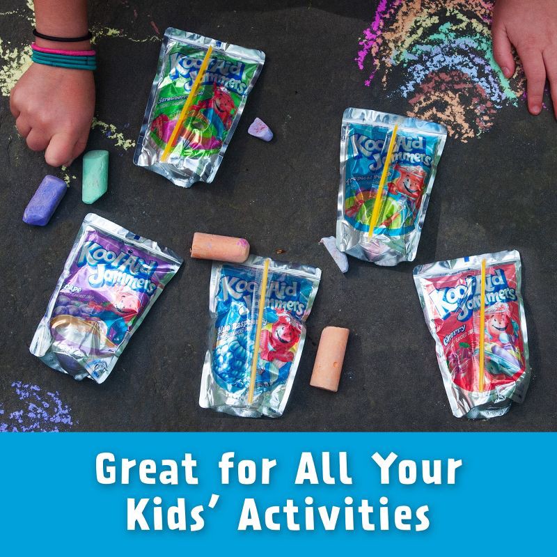 slide 4 of 9, Kool-Aid Jammers Tropical Punch Juice Boxes - 10pk/6 fl oz Pouches, 10 ct; 6 fl oz