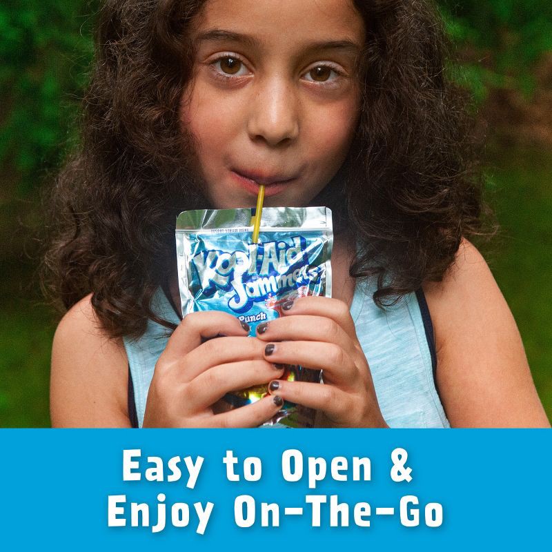 slide 5 of 9, Kool-Aid Jammers Tropical Punch Juice Boxes - 10pk/6 fl oz Pouches, 10 ct; 6 fl oz