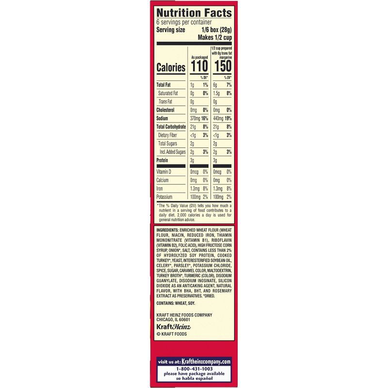 slide 2 of 10, Stove Top Stuffing Mix for Turkey - 6oz, 6 oz