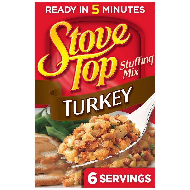 slide 1 of 10, Stove Top Stuffing Mix for Turkey - 6oz, 6 oz