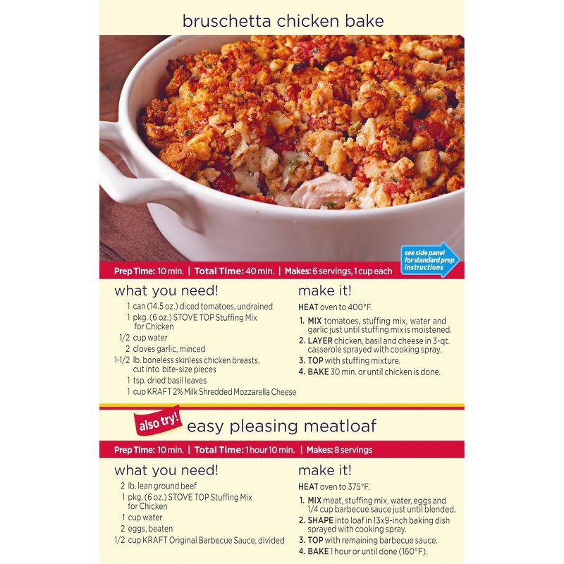 slide 4 of 11, Stove Top Stuffing Mix For Chicken 6oz, 6 oz