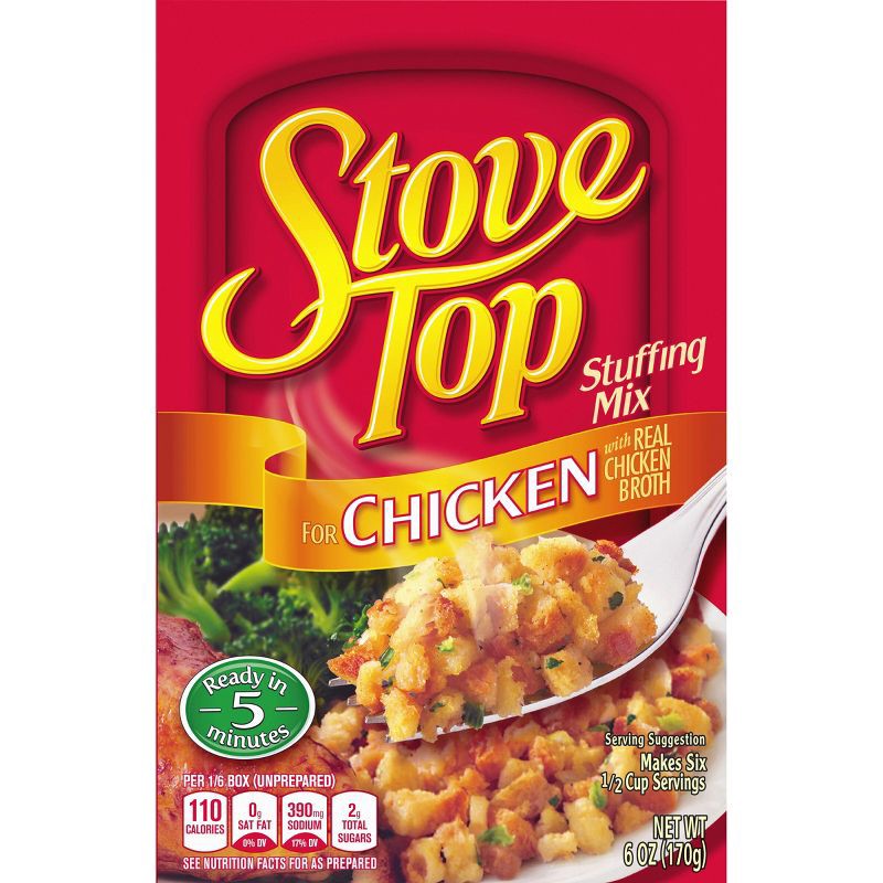 slide 7 of 11, Stove Top Stuffing Mix For Chicken 6oz, 6 oz