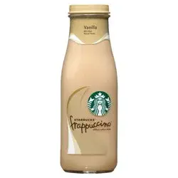 Starbucks RTD Starbucks Frappuccino Vanilla Chilled Coffee Drink - 13.7 fl oz Glass Bottle