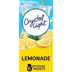 Crystal Light Natural Lemonade Drink Mix - 6pk/0.53oz
