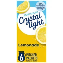 Crystal Light Natural Lemonade Drink Mix - 6pk/0.53oz