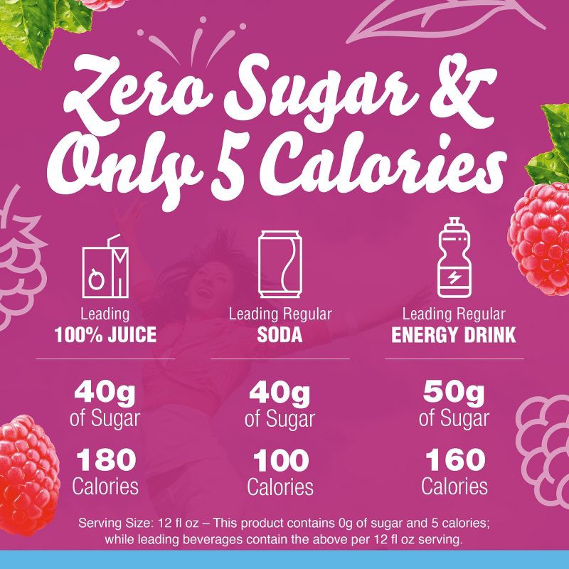 slide 2 of 11, Crystal Light Raspberry Iced Tea Drink Mix - 6pk/0.27oz, 6 ct, 0.27 oz