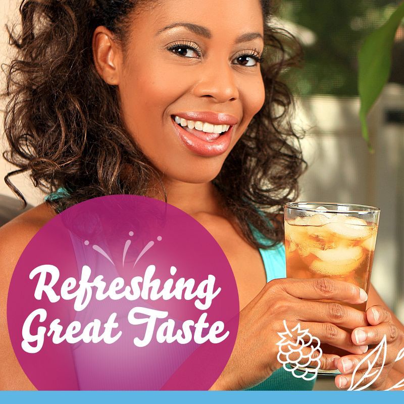 slide 7 of 11, Crystal Light Raspberry Iced Tea Drink Mix - 6pk/0.27oz, 6 ct, 0.27 oz