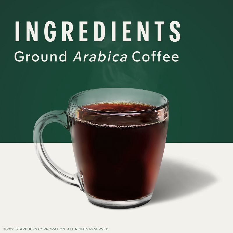 slide 4 of 5, Starbucks Dark Roast Ground Coffee — Caffè Verona — 100% Arabica — 1 bag (12 oz.), 12 oz