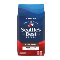 Seattle's Best Coffee Post Alley Blend Dark Roast Ground Coffee -12oz Bag