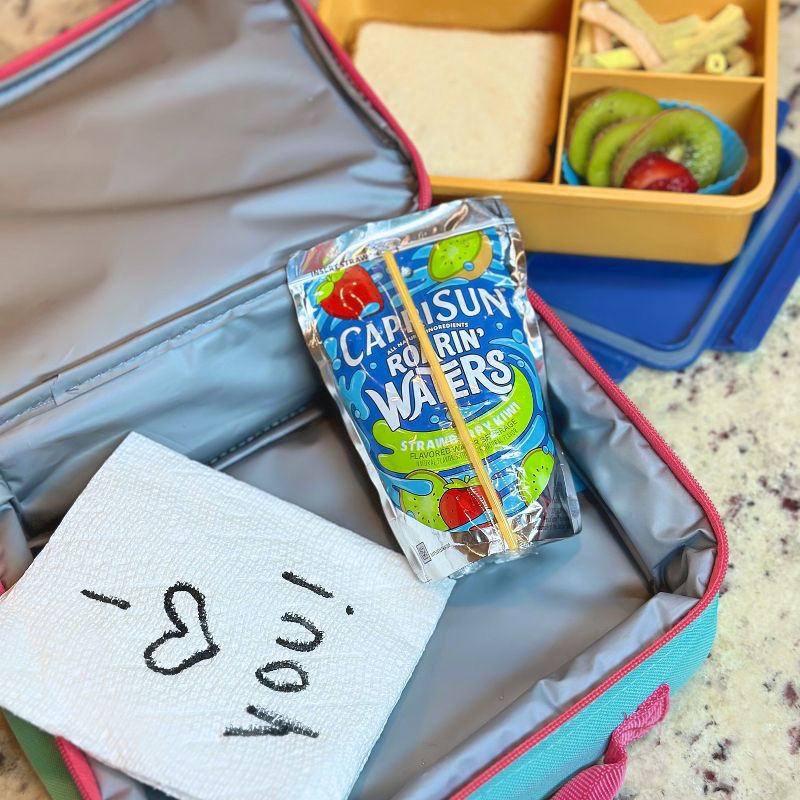 slide 3 of 9, Capri Sun Roarin' Waters Tropical Tide Flavored Water - 10pk/6 fl oz Pouches, 10 ct; 6 fl oz