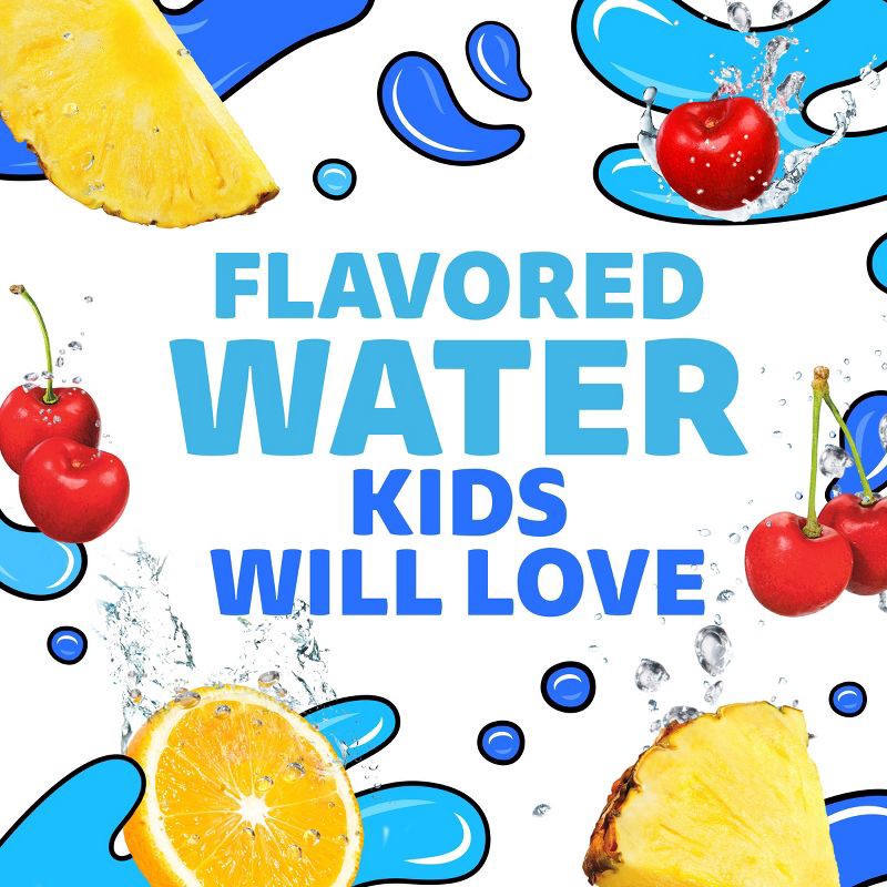 slide 4 of 9, Capri Sun Roarin' Waters Tropical Tide Flavored Water - 10pk/6 fl oz Pouches, 10 ct; 6 fl oz