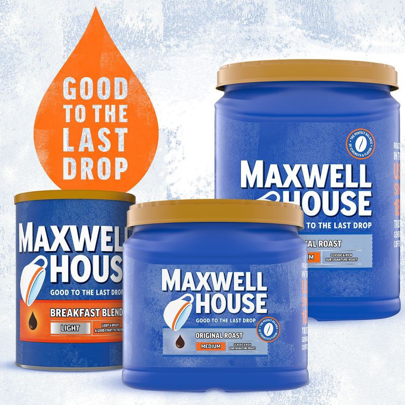 Maxwell House Original Medium Roast Ground Coffee 27.5oz 27.5 oz Shipt