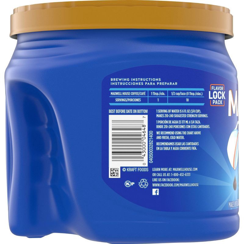 Maxwell House Original Medium Roast Ground Coffee 27.5oz 27.5 oz Shipt