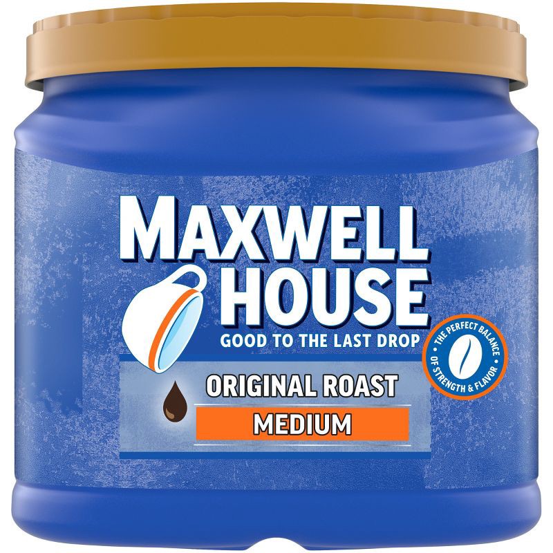 slide 1 of 15, Maxwell House Original Medium Roast Ground Coffee - 27.5oz, 27.5 oz