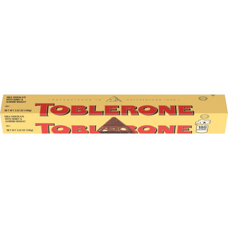 slide 12 of 13, TOBLERONE Swiss Milk Chocolate Candy Bar - 3.52oz, 3.52 oz